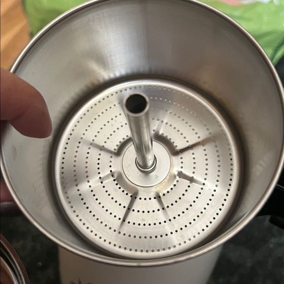 Corningware White and Blue Coffee Percolator EXCELLENT condition 10cups - Picture 10 of 10